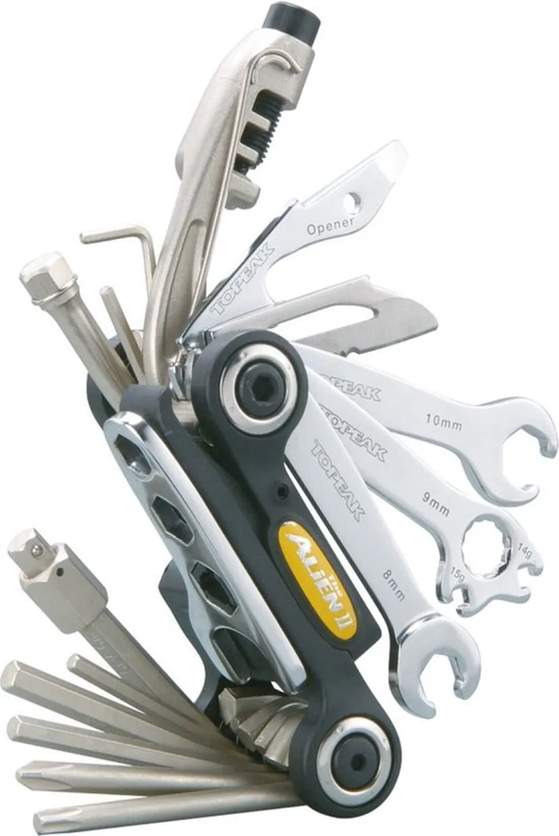Topeak Alien II Multitool - Zwart/Zilver