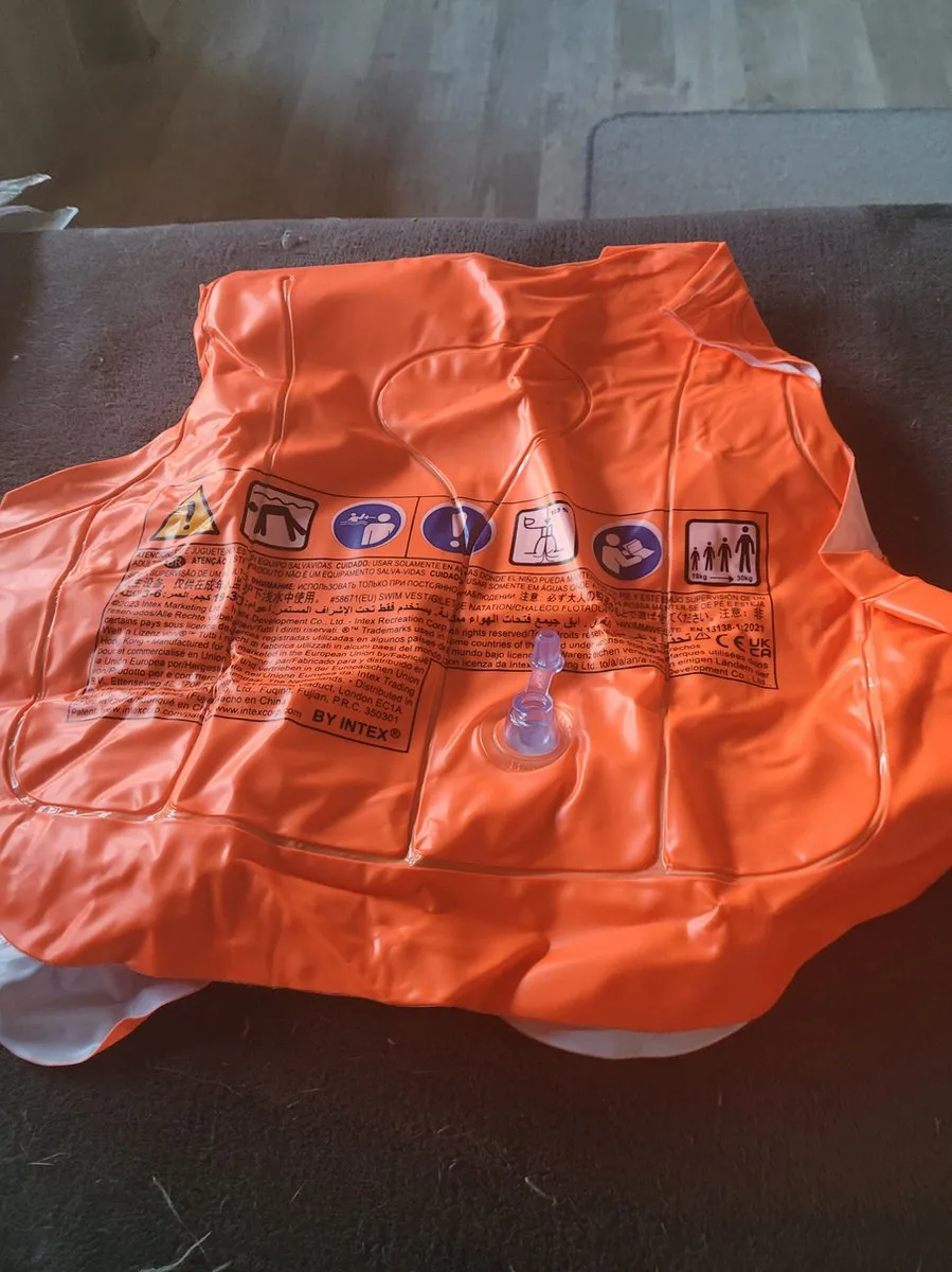 Intex Deluxe Swim Vest Junior - 30N - Oranje