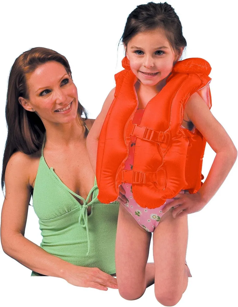Intex Deluxe Swim Vest Junior - 30N - Oranje