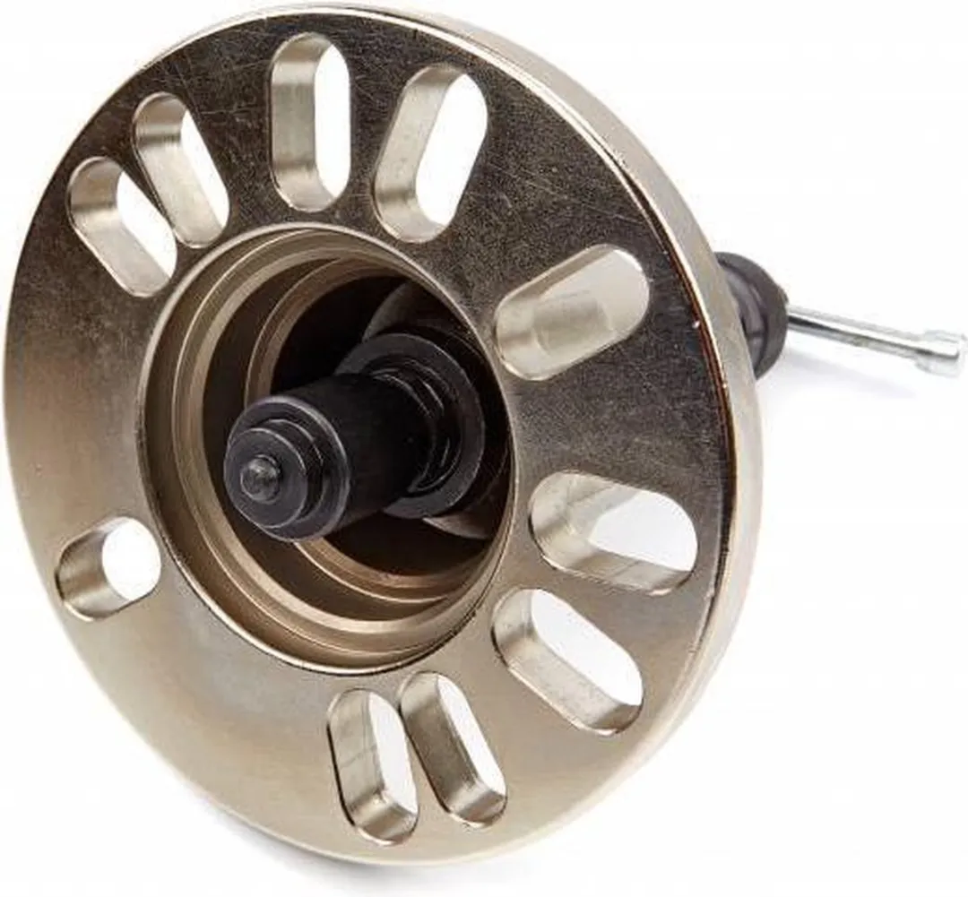 HBM Hydraulische Wielnaaftrekker 10 Ton - Zwart/Zilver - afbeelding 6 van 6