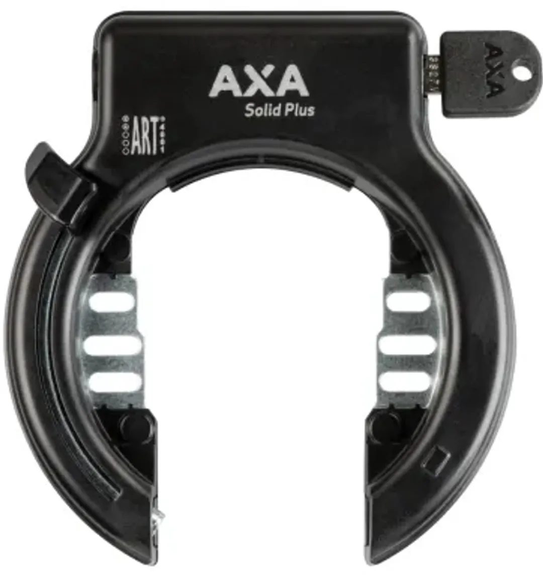 AXA Solid Plus ART2 Ringslot - 180cm Insteekkabel - Zwart