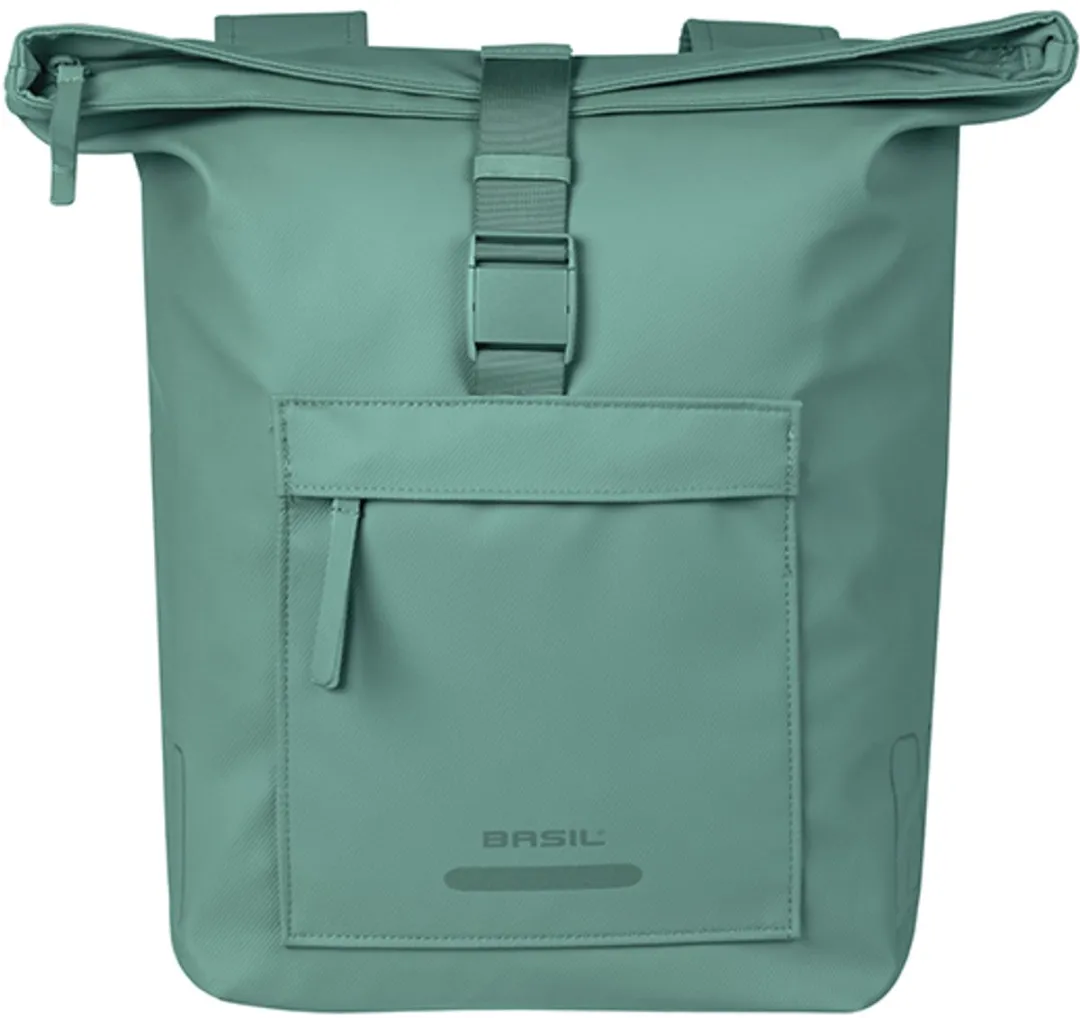 Basil Brooklyn Dubbele Fietstas 41L - Groen