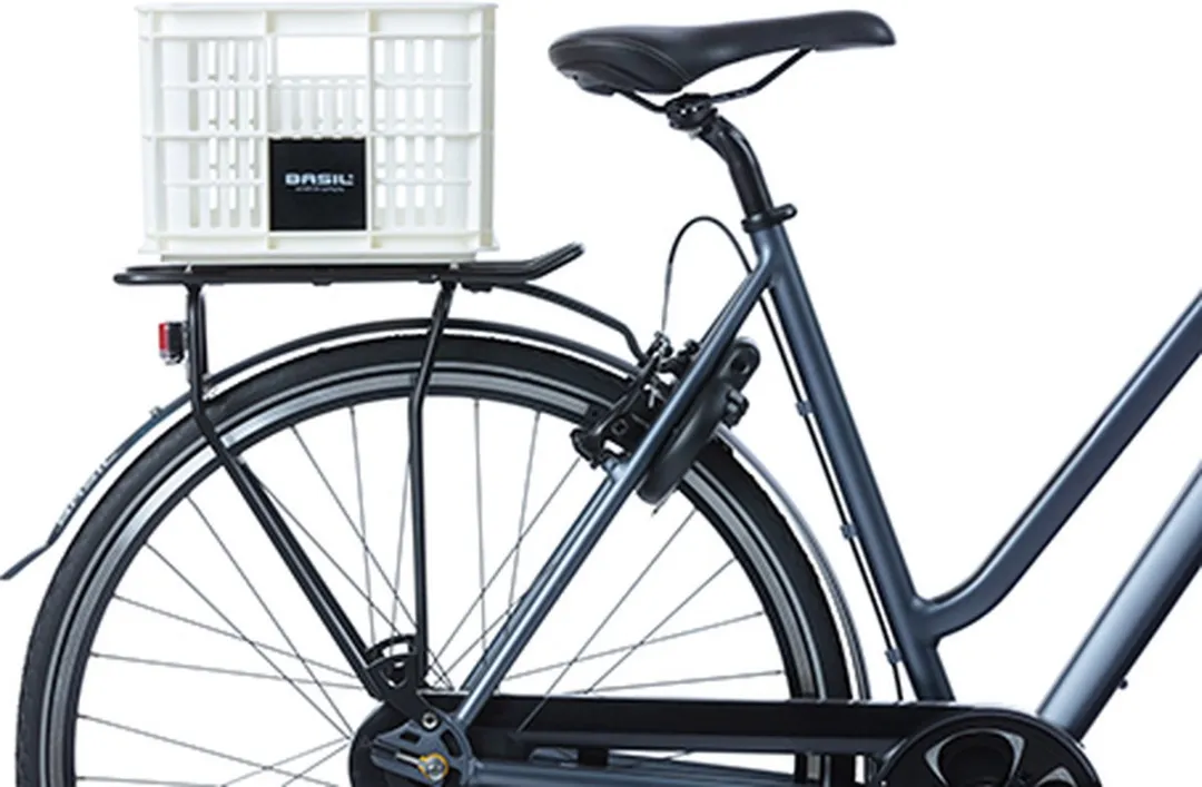 Basil Fietskrat S 17,5L - Wit - afbeelding 6 van 6