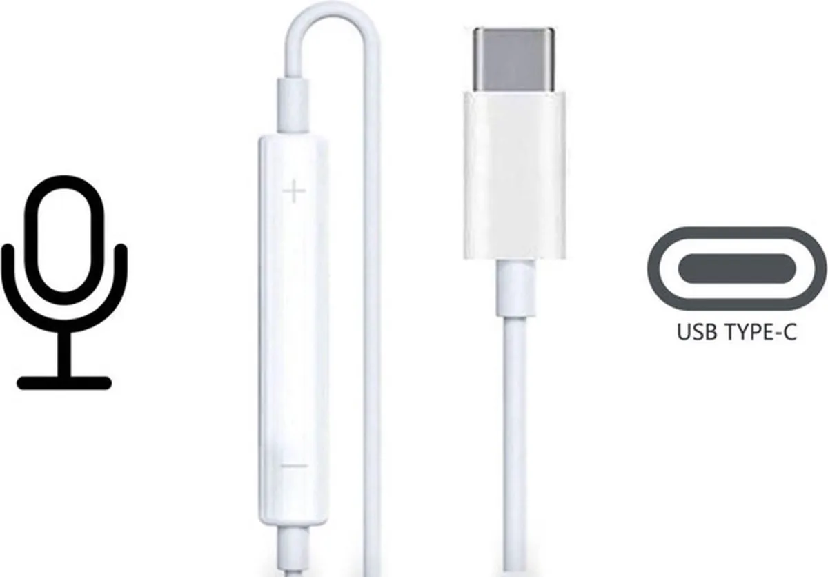Apple EarPods MYQY3ZM/A - USB-C - Wit