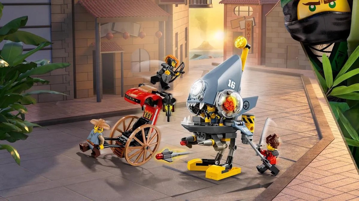LEGO Ninjago Movie Piranha-aanval 70629 - 217 Stukken