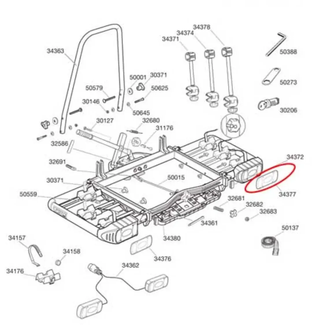 Thule Optische Linker Ec Pro 902 - Zwart