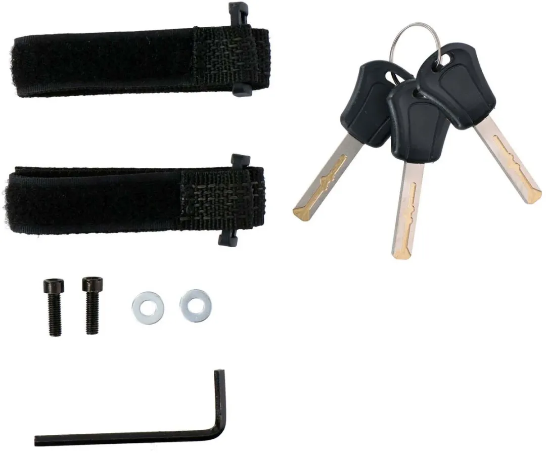 Dunlop Opvouwbaar Scooterslot - 3 Sleutels - Zwart