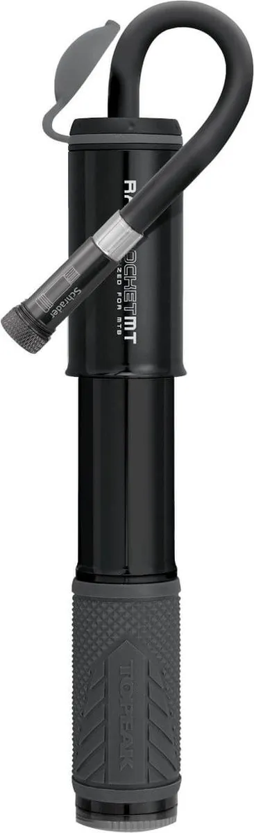 Topeak RaceRocket MT Minipomp - 114g - Zwart/Zilver - afbeelding 6 van 6