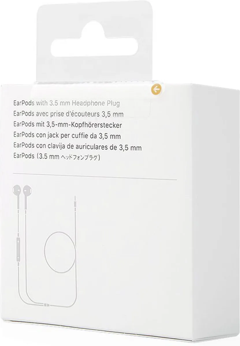 Apple EarPods met 3,5mm aansluiting - Wit - afbeelding 6 van 8