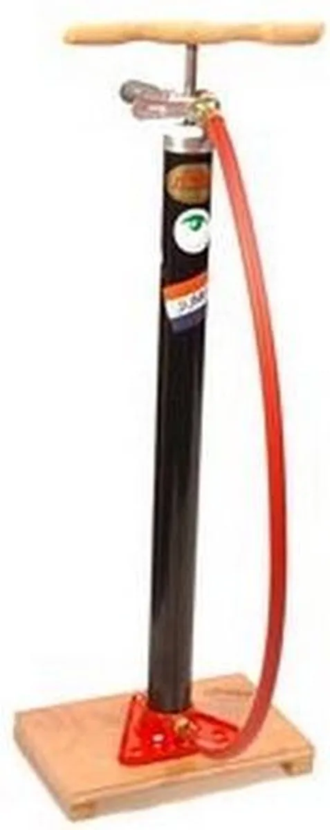 Jumbo Fietspomp Plank en Slang - Zwart
