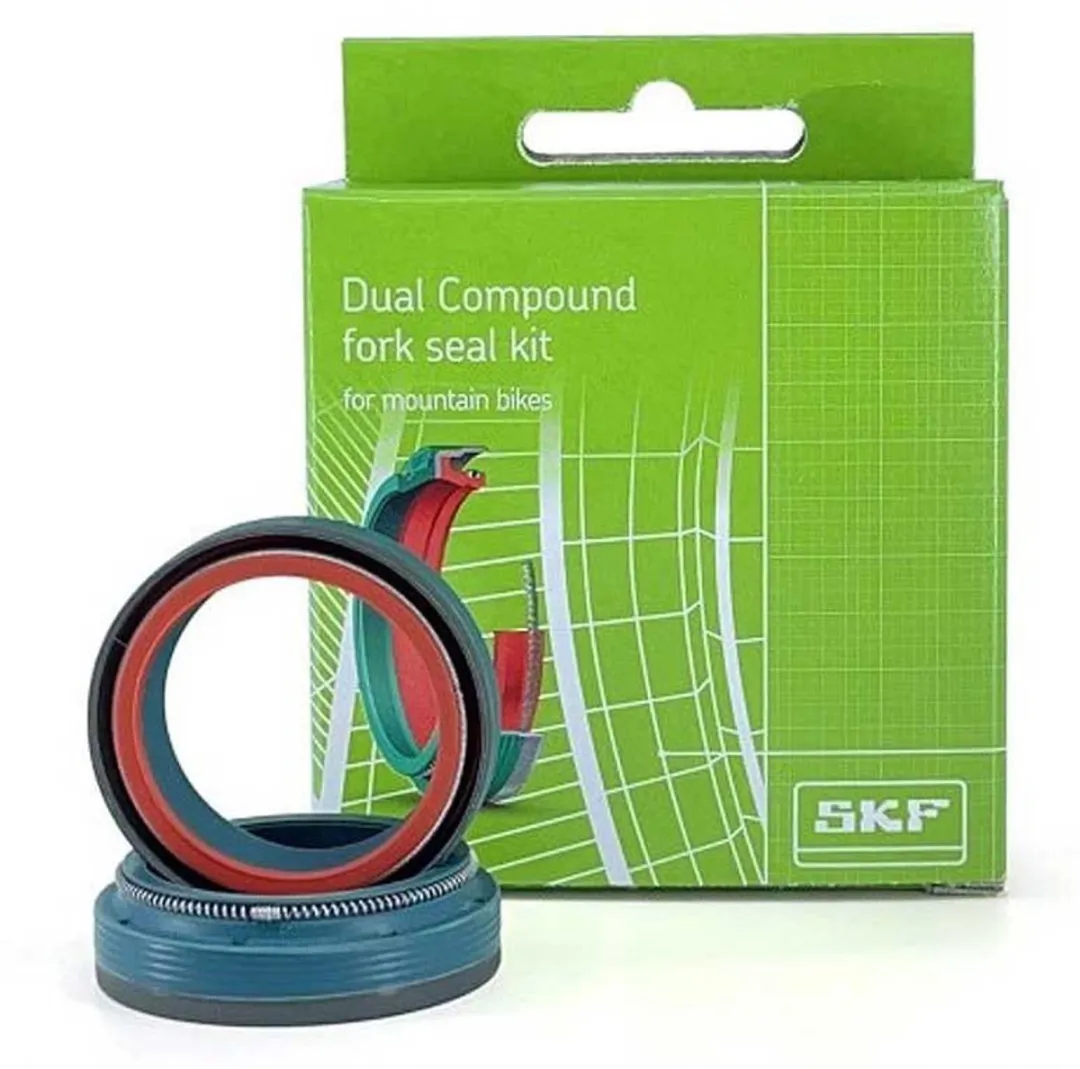 SKF Fox Dual Compound 40mm Vorkkeerringset - Rood