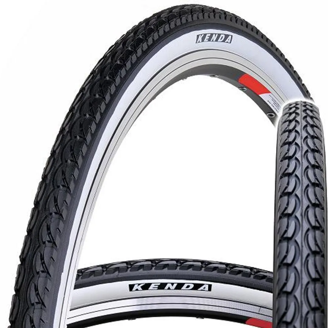 Kenda Eurotrek Fietsband 700x35C Wit