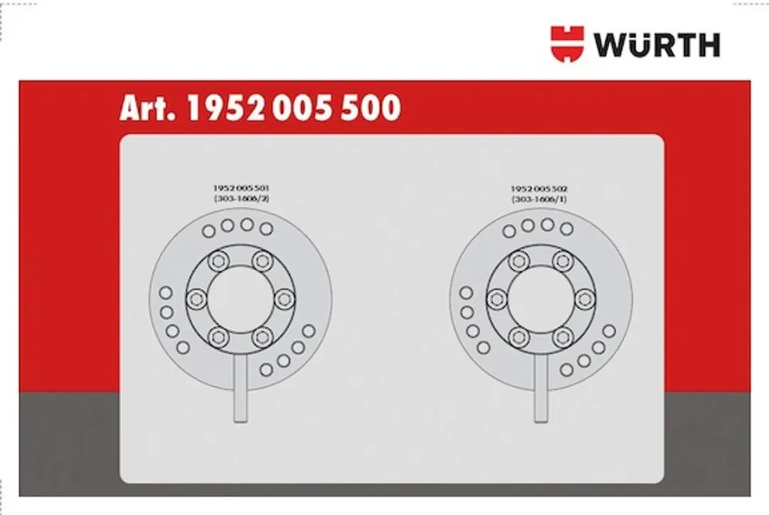 Würth Stelgereedschap nokkenas Ford 1.0 Benzine - Zilver/Zwart