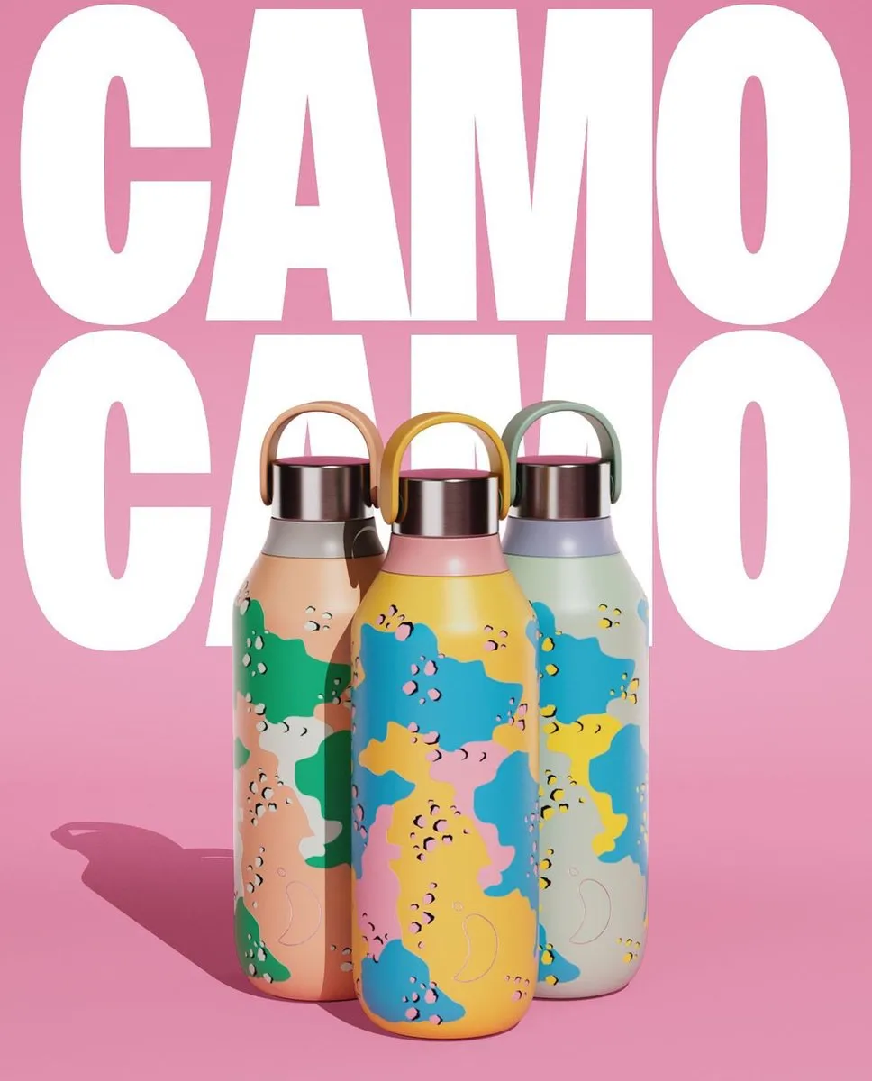 Chilly's Series 2 CB2-B501DC_LGRN Thermosfles 500ml - Camo Light Green