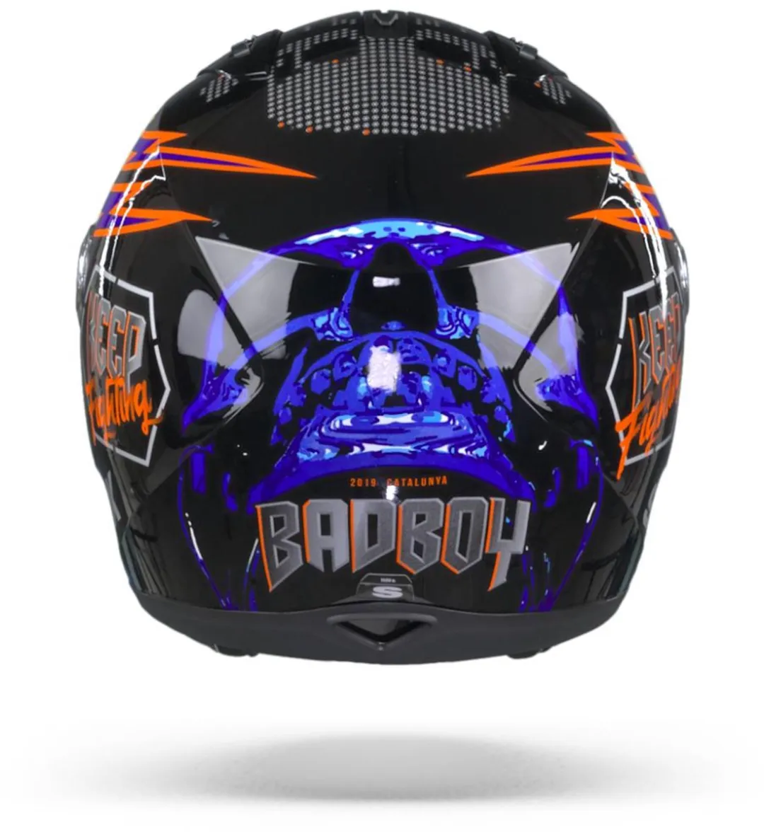 Shark Ridill 1.2 Catalan Full Face Helm - XS - Zwart/Blauw/Oranje