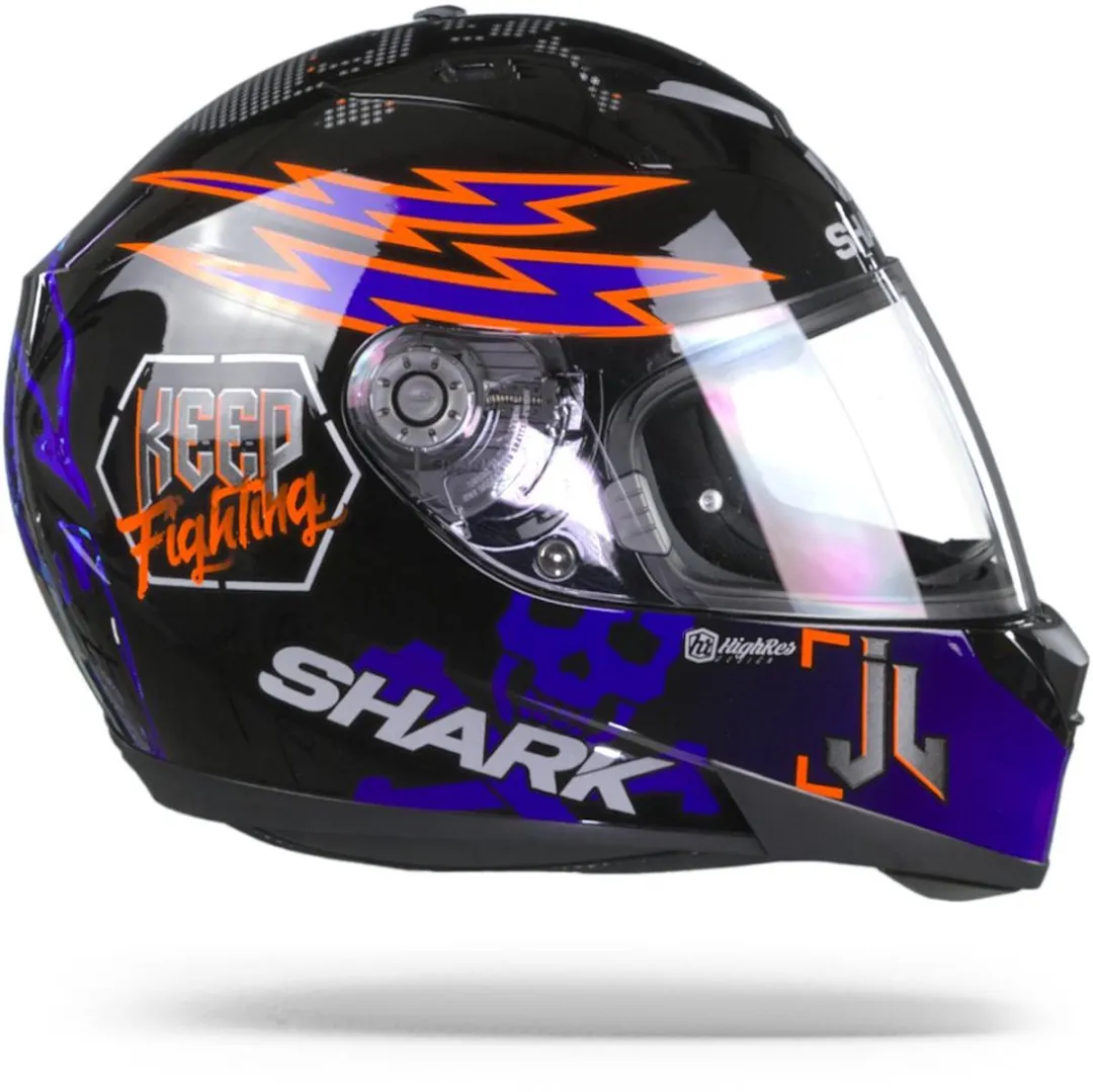 Shark Ridill 1.2 Catalan Full Face Helm - XS - Zwart/Blauw/Oranje