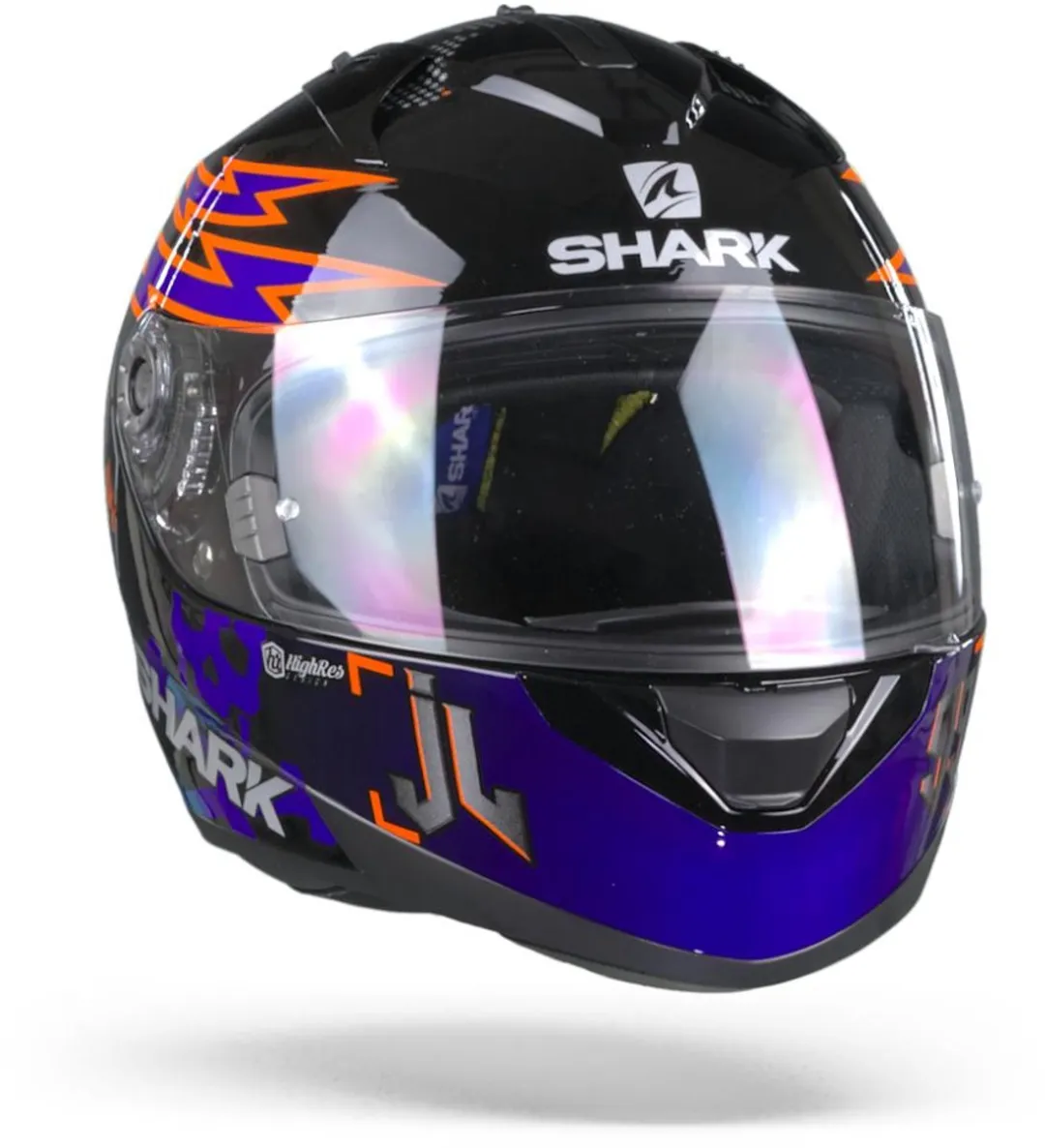 Shark Ridill 1.2 Catalan Full Face Helm - XS - Zwart/Blauw/Oranje