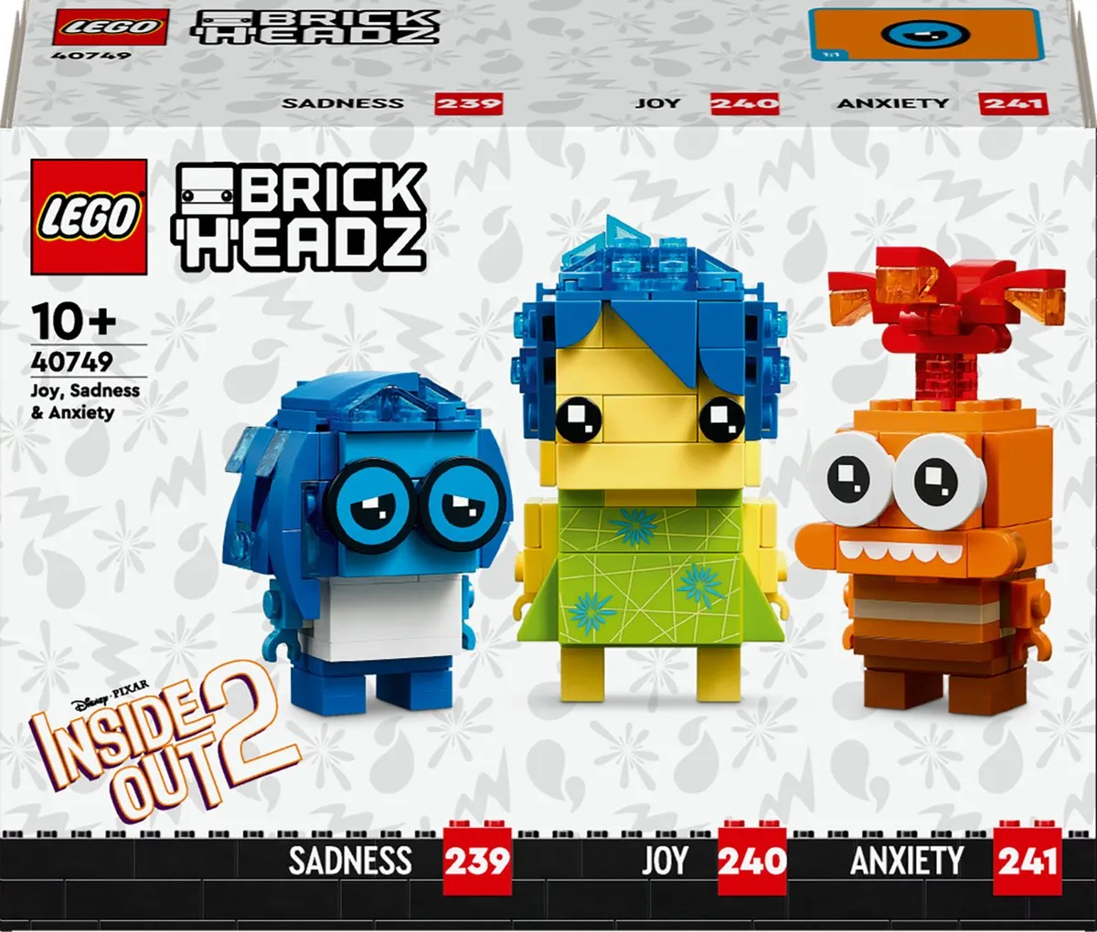 LEGO Pixar Inside Out Brickheadz 40749