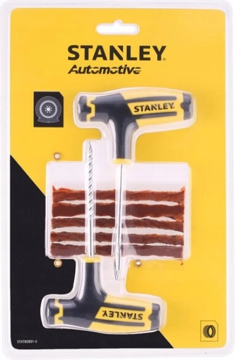 Stanley Bandenreparatieset - 6 Stuks - Geel/Zwart