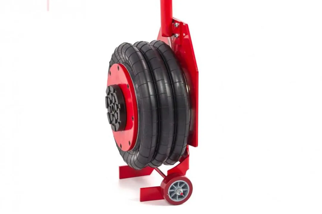 HBM 3 Ton Pneumatische Luchtkrik 145-400mm - Rood