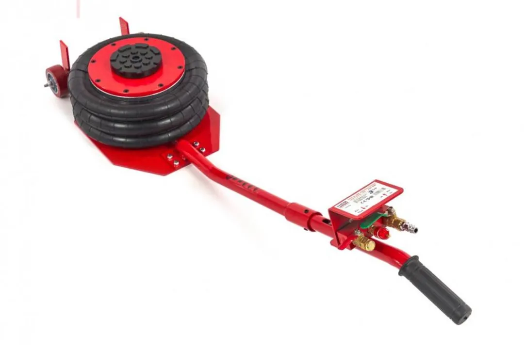 HBM 3 Ton Pneumatische Luchtkrik 145-400mm - Rood