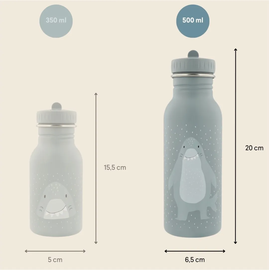 Trixie Mr Shark RVS Waterfles 500ml - Grijs