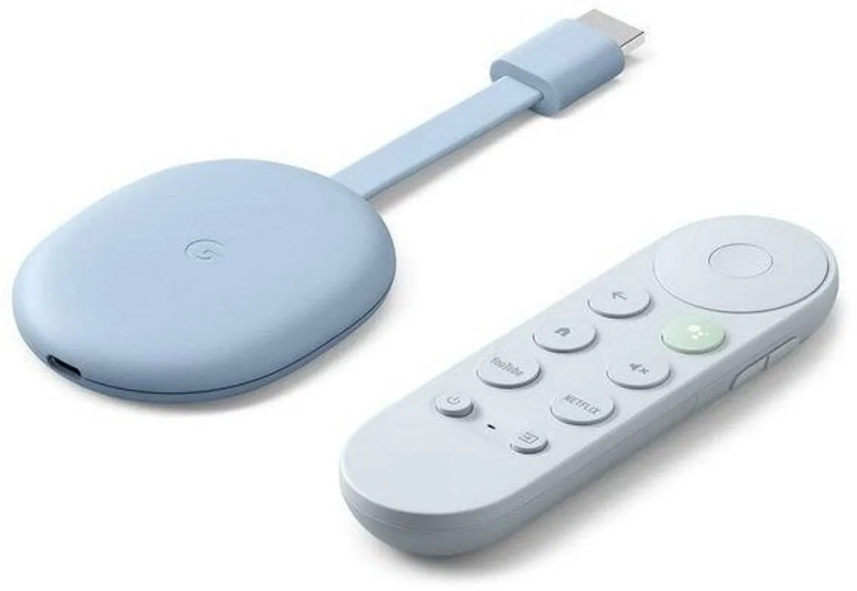 Google Chromecast with TV GA01923-IT - 8GB - Blauw - afbeelding 2 van 2