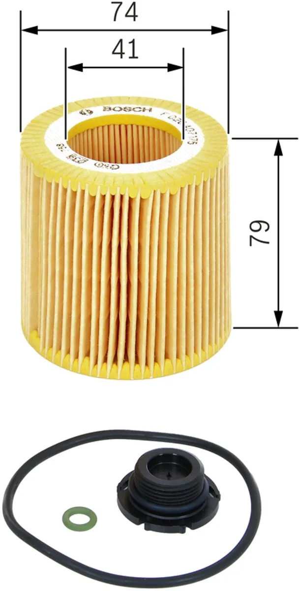 Bosch Premium Oliefilter