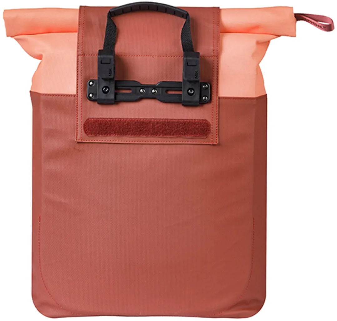 Basil Vive Enkele Fietstas 20L - Roodroze