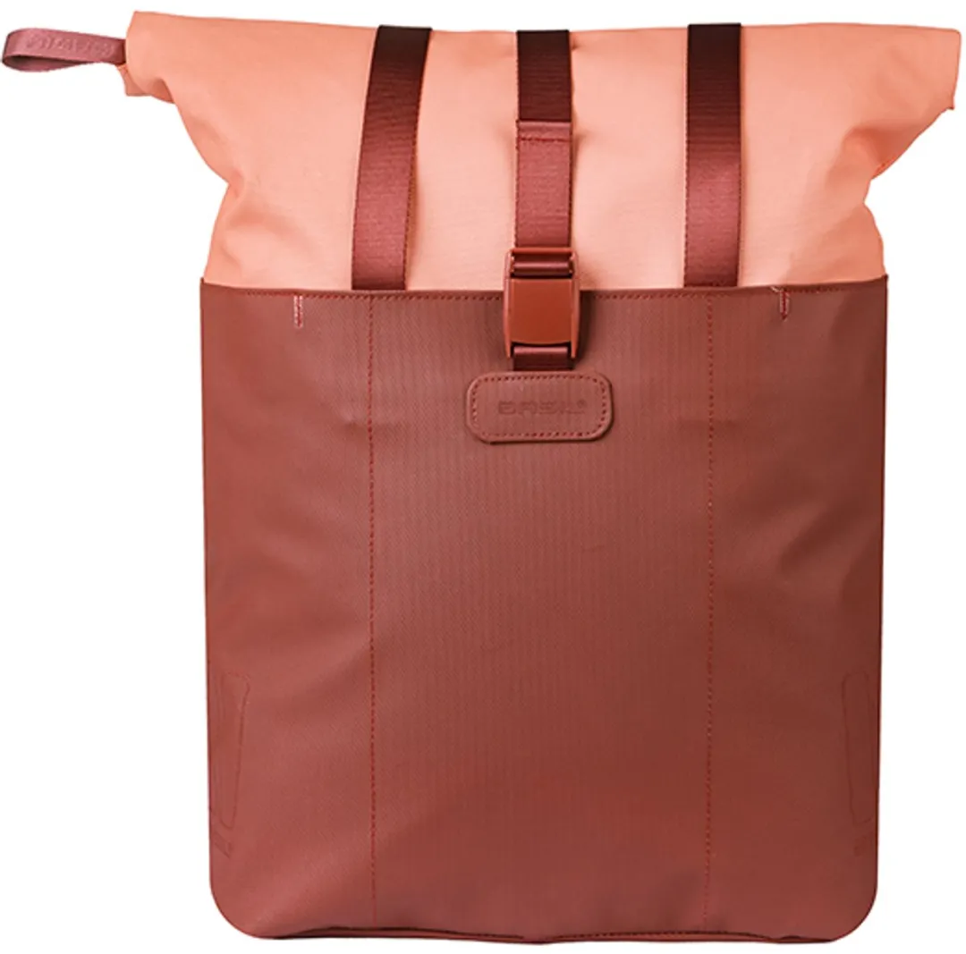 Basil Vive Enkele Fietstas 20L - Roodroze