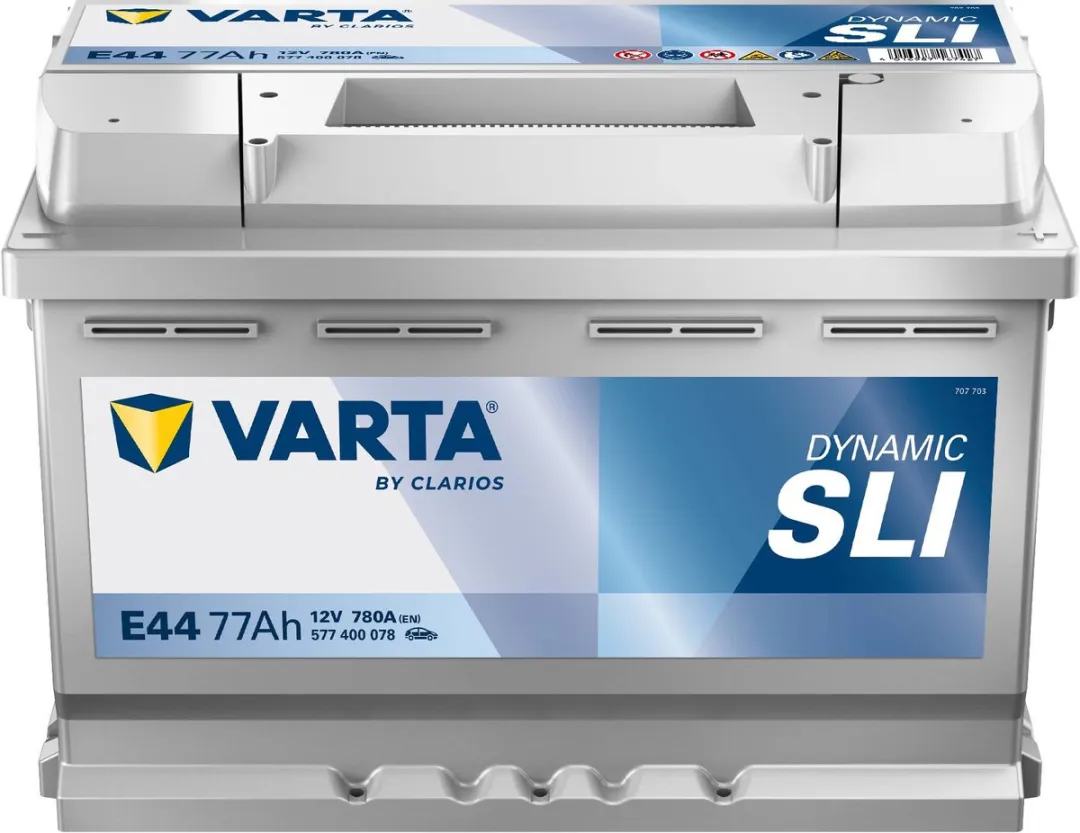 Varta Silver Dynamic E44 Accu 12V 77Ah