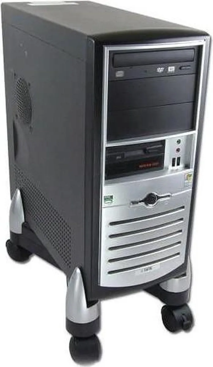 Fellowes CPU Support met Wielen 8039001 - Zwart