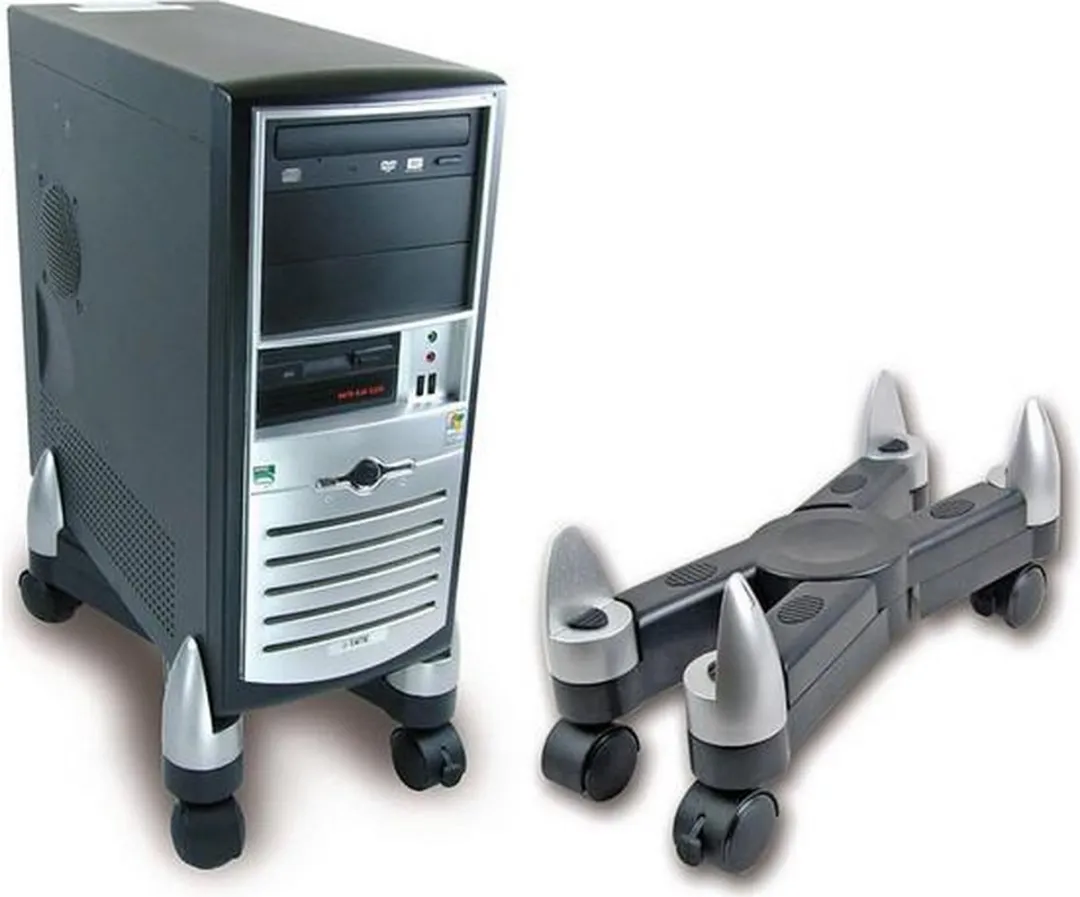 Fellowes CPU Support met Wielen 8039001 - Zwart