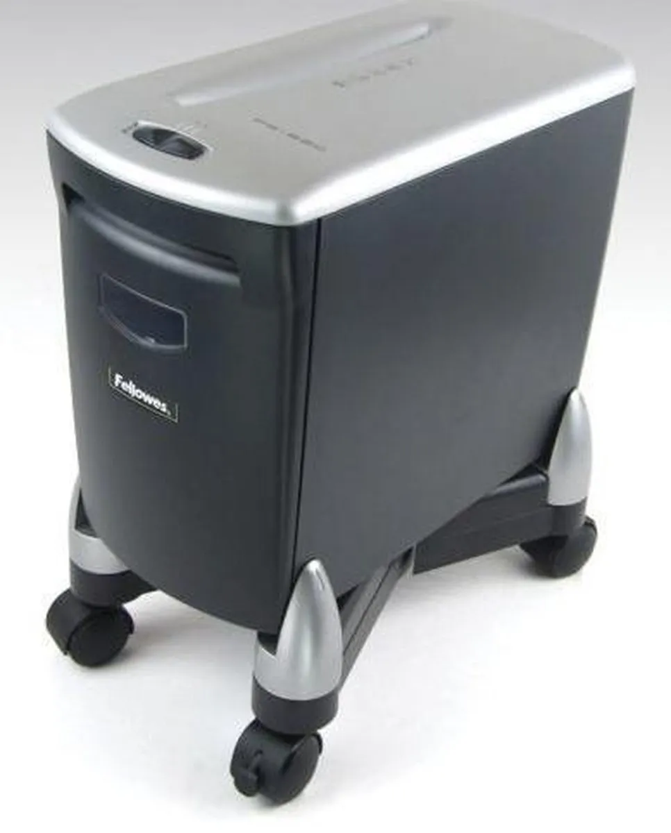 Fellowes CPU Support met Wielen 8039001 - Zwart