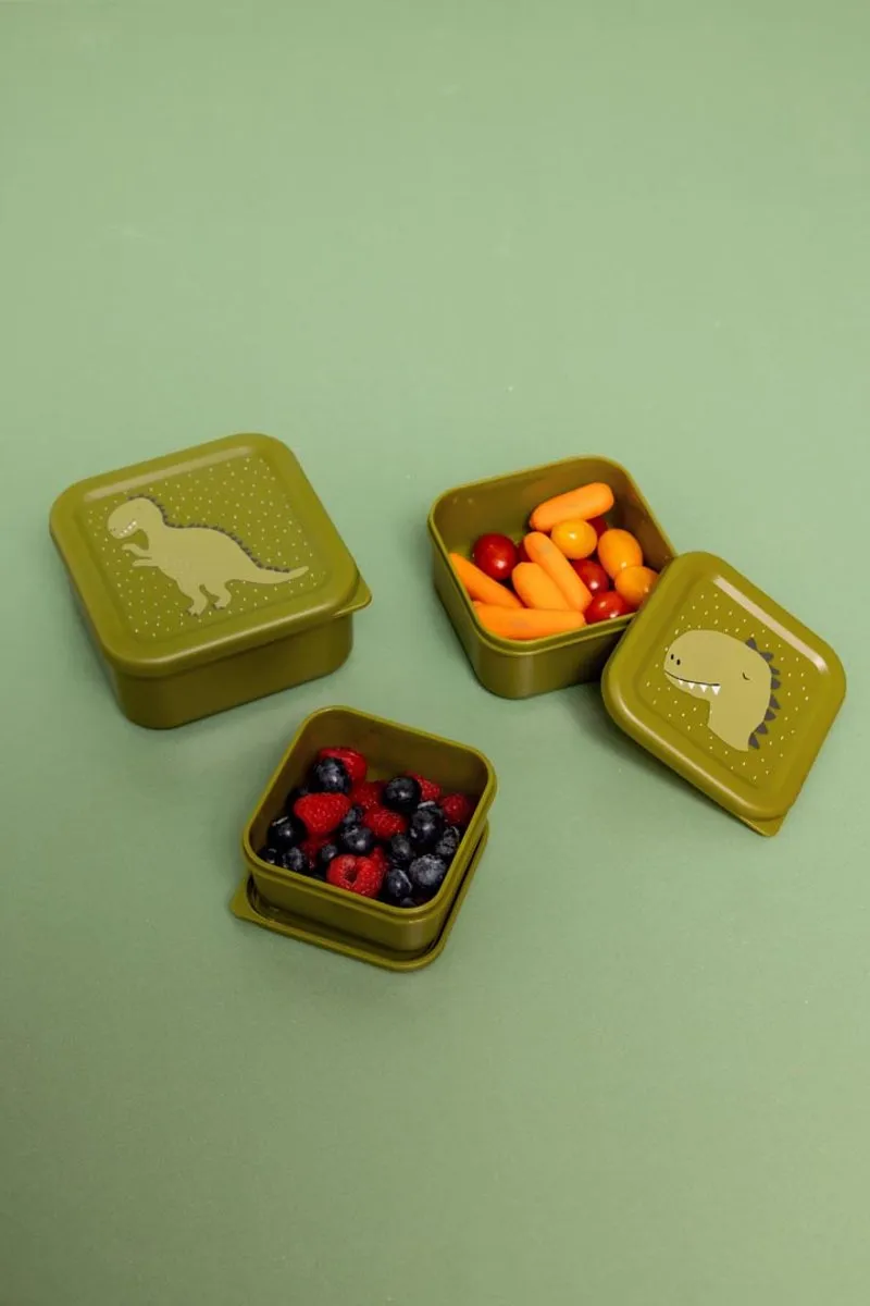 Trixie Schoolset Mr. Dino - Drinkfles & Snackbox 0.35l