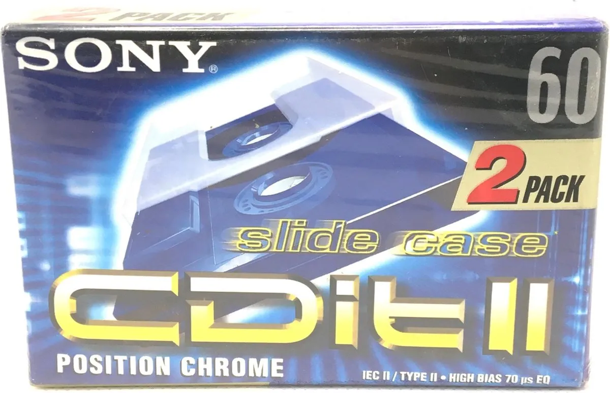 Sony CDit-II 60 Cassettebandjes