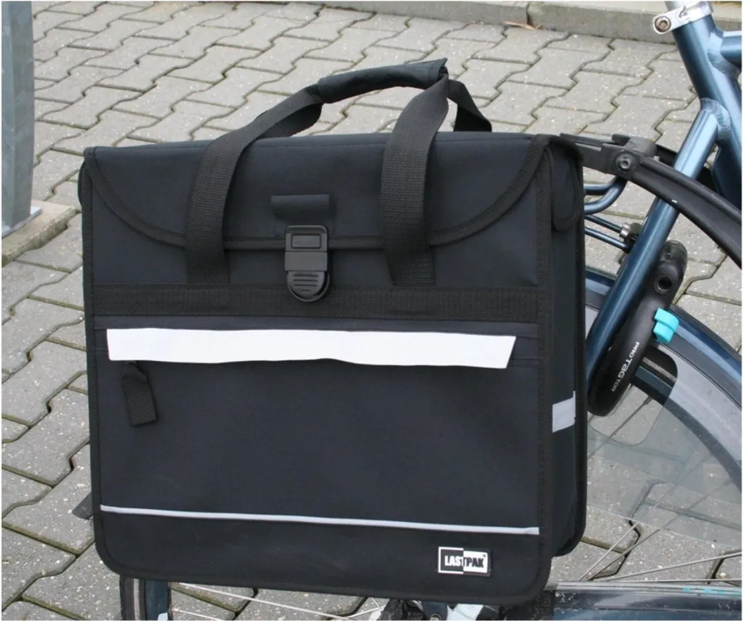 Lastpak Pakaf Enkele Fietstas 17L - Zwart