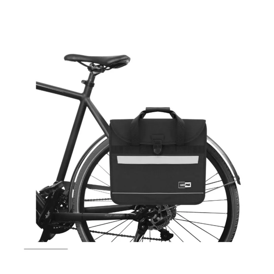 Lastpak Pakaf Enkele Fietstas 17L - Zwart