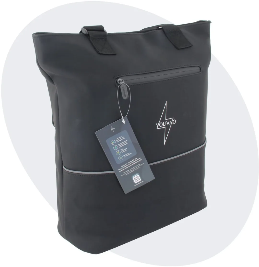 Voltano E-bike City Shopper Enkele Fietstas 22L