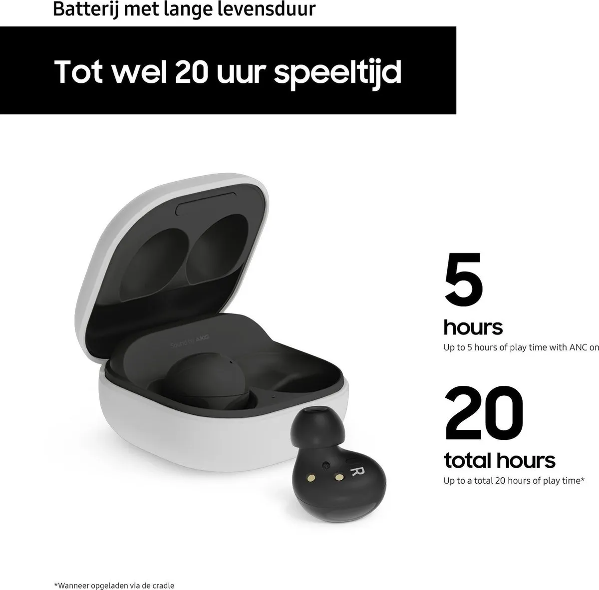 Samsung Galaxy Buds2 SM-R177NZGAEUH - Noise Cancelling - Groen