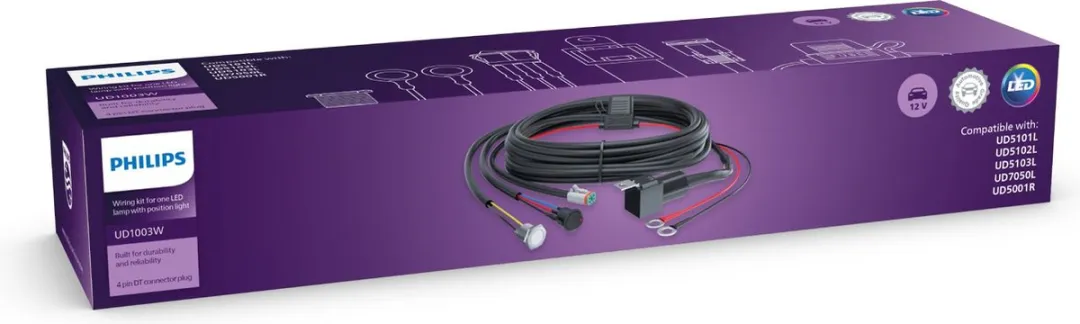 Philips Ultinon Drive 1003W Kabelboomset - Zwart
