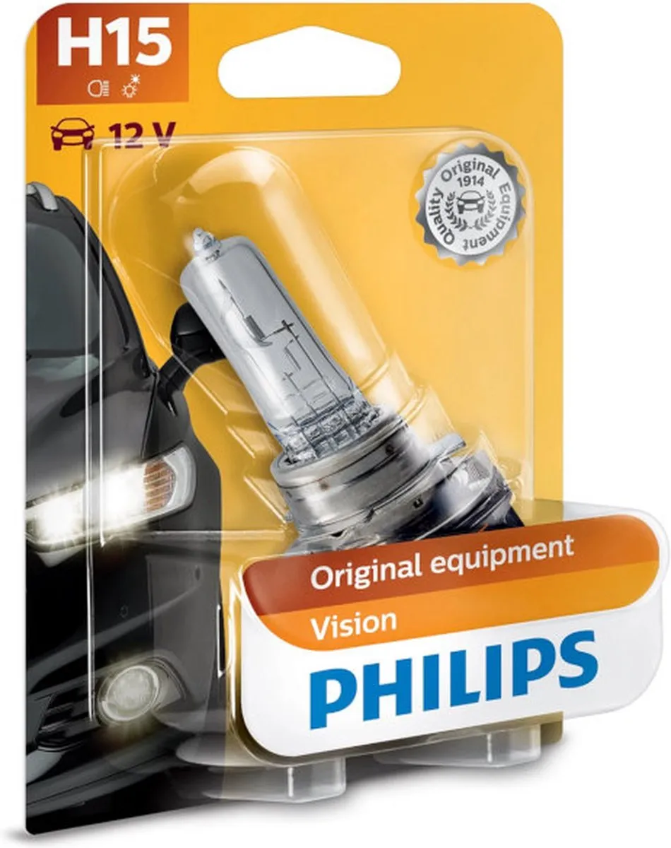 Philips Vision H15 12580B1 Halogeenlamp 3200K