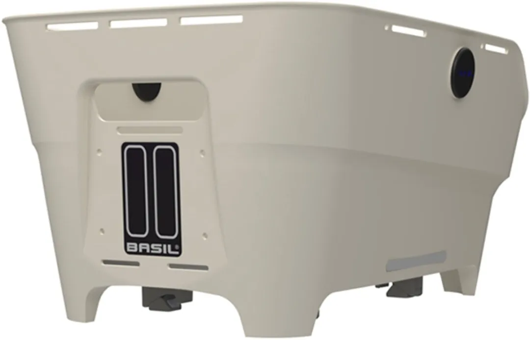 Basil Cento Neo WSL Achterfietsmand 21L - Off White