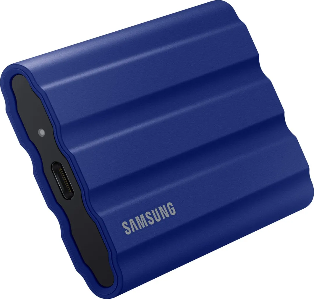 Samsung T7 Shield MU-PE1T0R/EU Externe SSD 1TB - Blauw - afbeelding 6 van 6