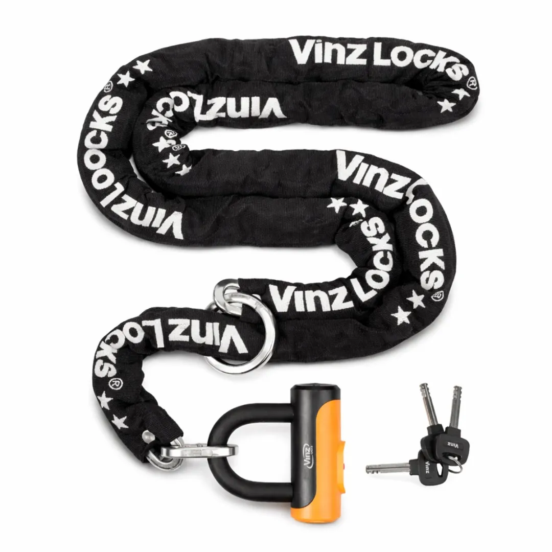 VINZ Tibba ART 2 Kettingslot 200cm