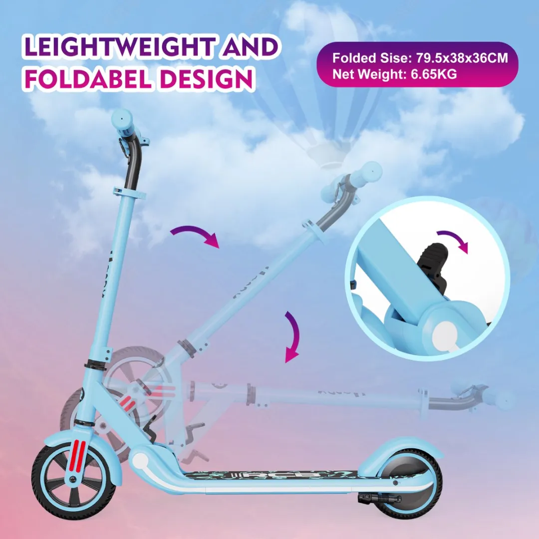 RCB R11 Elektrische Step - 16 km/u - Max 50 kg - Blauw