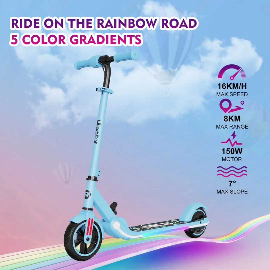 RCB R11 Elektrische Step - 16 km/u - Max 50 kg - Blauw