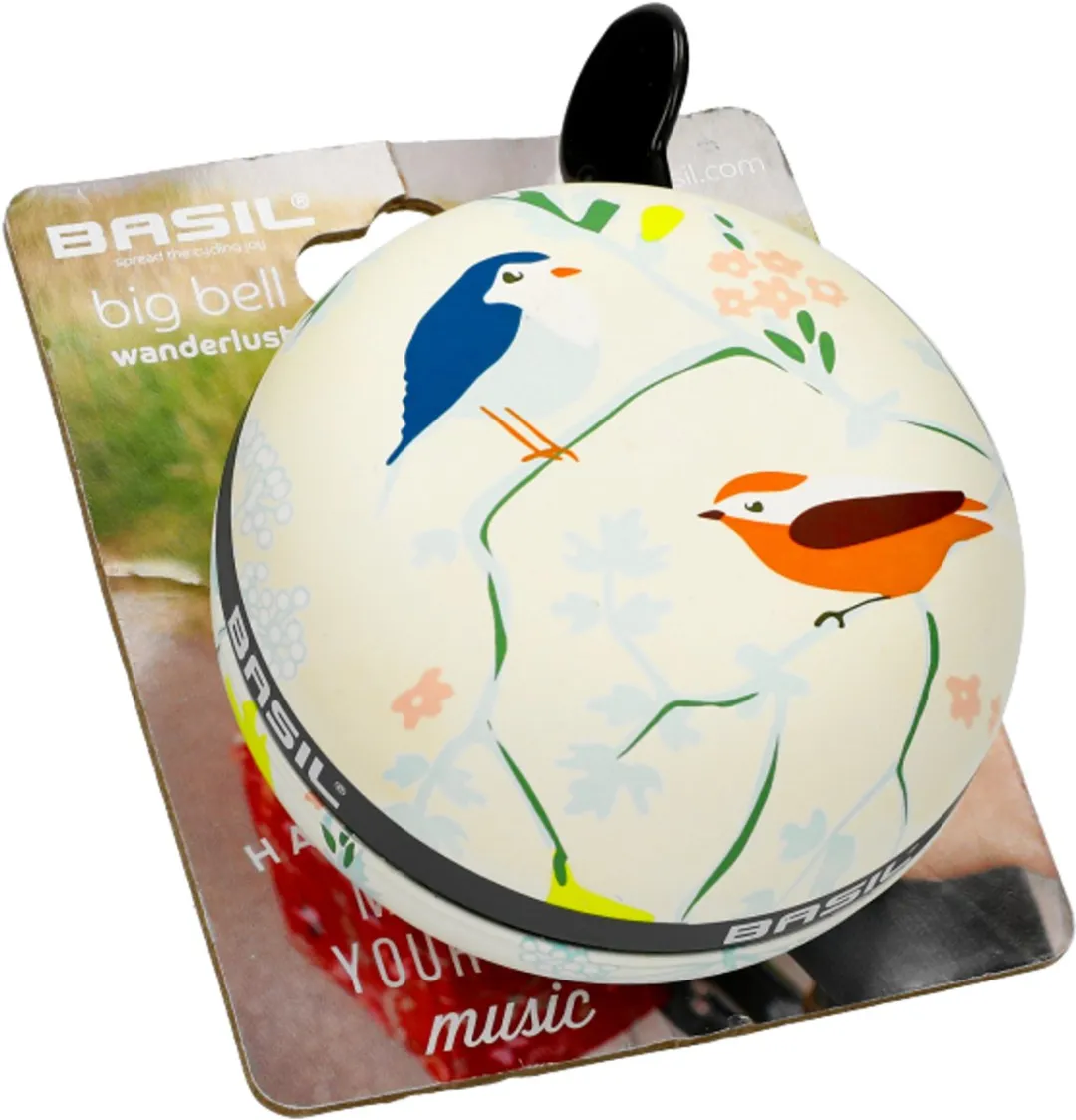 Basil Wanderlust Fietsbel - Ivoor