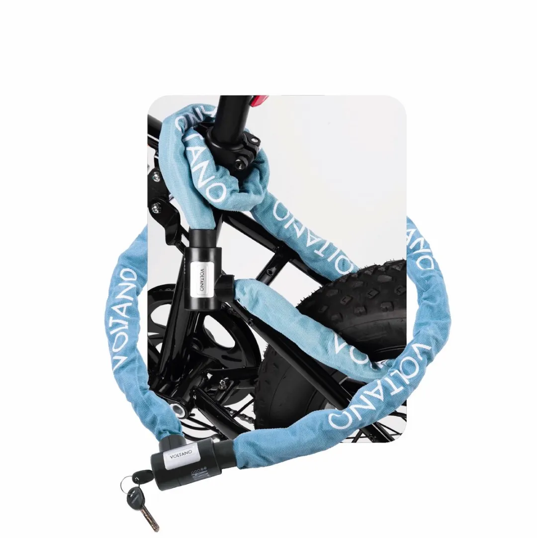 Voltano ART2 Kettingslot Ice Blauw 120cm