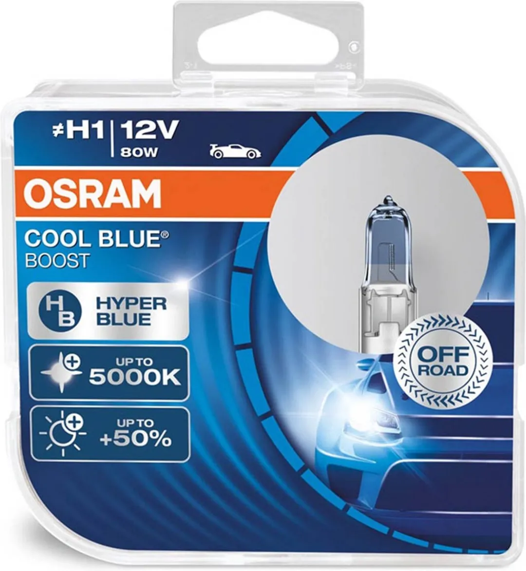 Osram Cool Blue Boost H1 Halogeenlamp 12V/80W